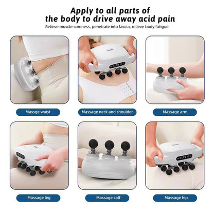 12 Head Massage Gun