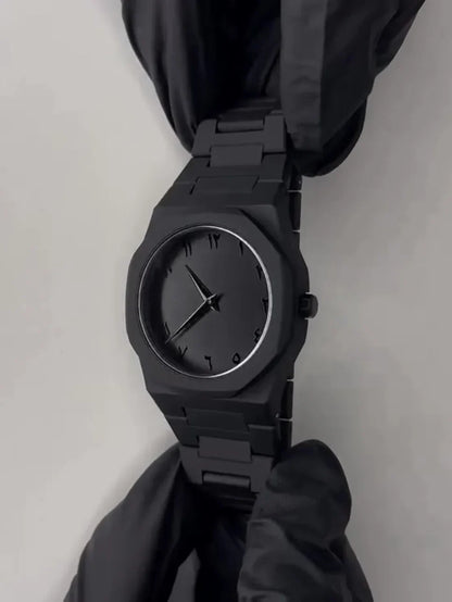 Black Aura Arabic Watch